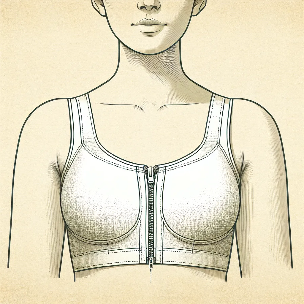 Femme enceinte portant une brassière de sport douce