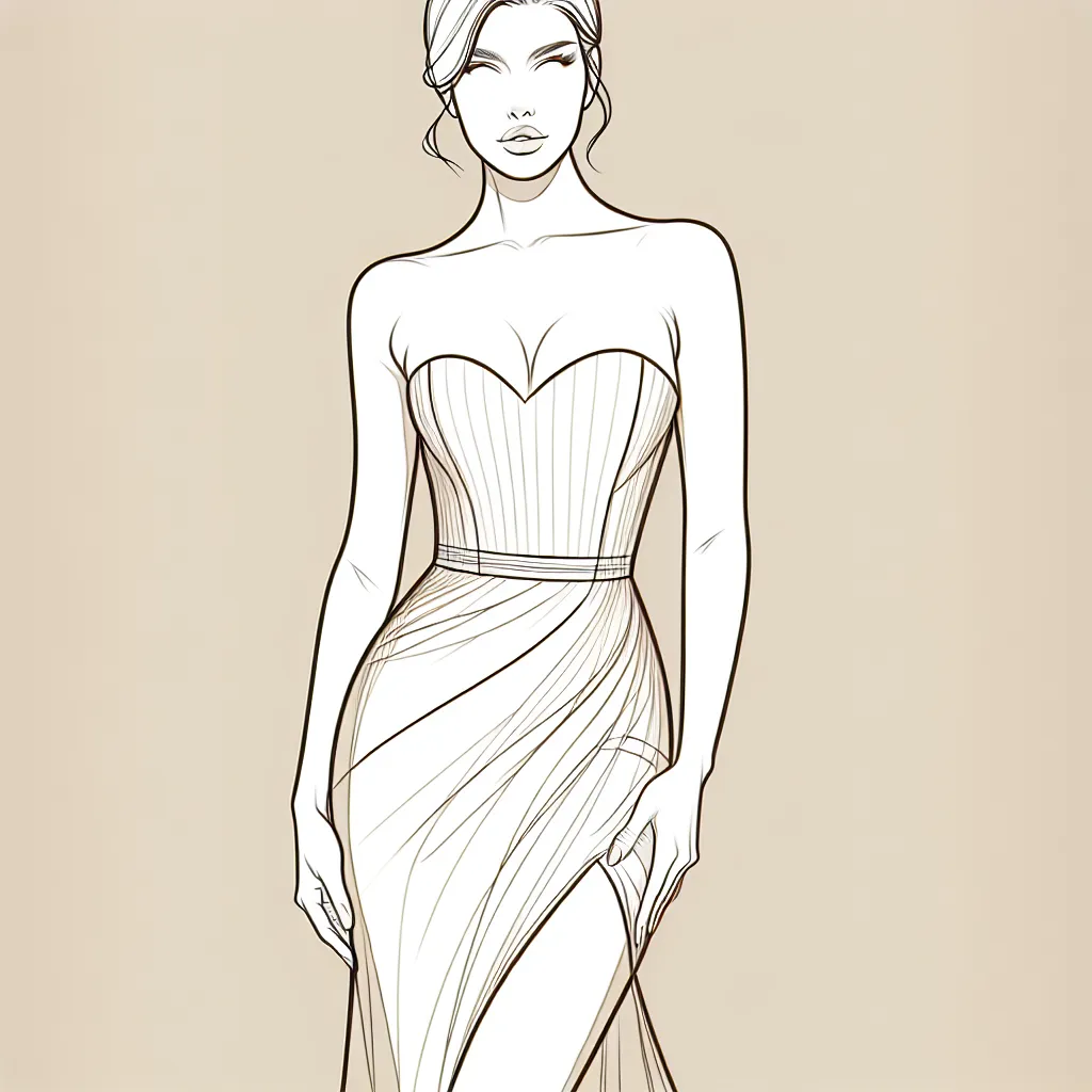 Femme portant une robe dos-nu avec un soutien-gorge adhésif invisible